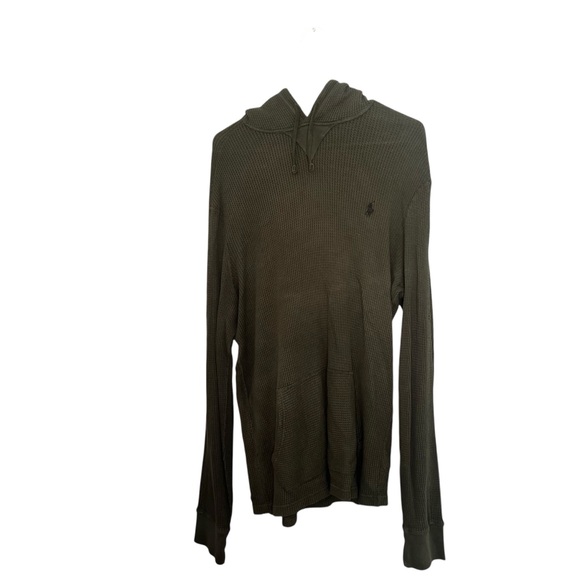 Men's Olive Hoodie by Polo by Ralph Lauren - Picture 1 of 5